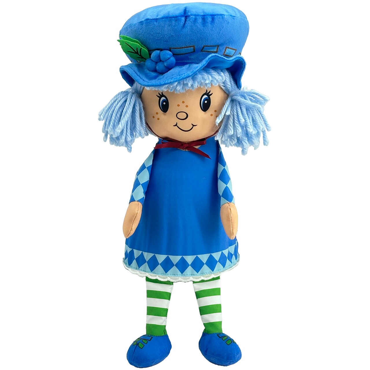 Strawberry Shortcake: Pop 'n' Flip - Blueberry Muffin - 15" Plush Doll - 2-In-1: Muffin Opens Into A Soft Companion, Play & Cuddle, Kid-Baby-Toddler